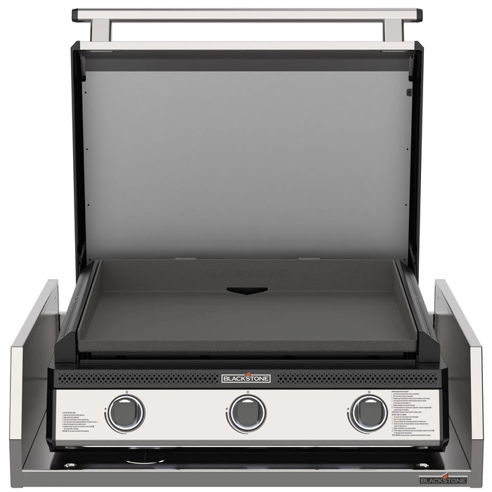 Blackstone 28-Inch Built-In Stainless Steel Gas Griddle With Hood