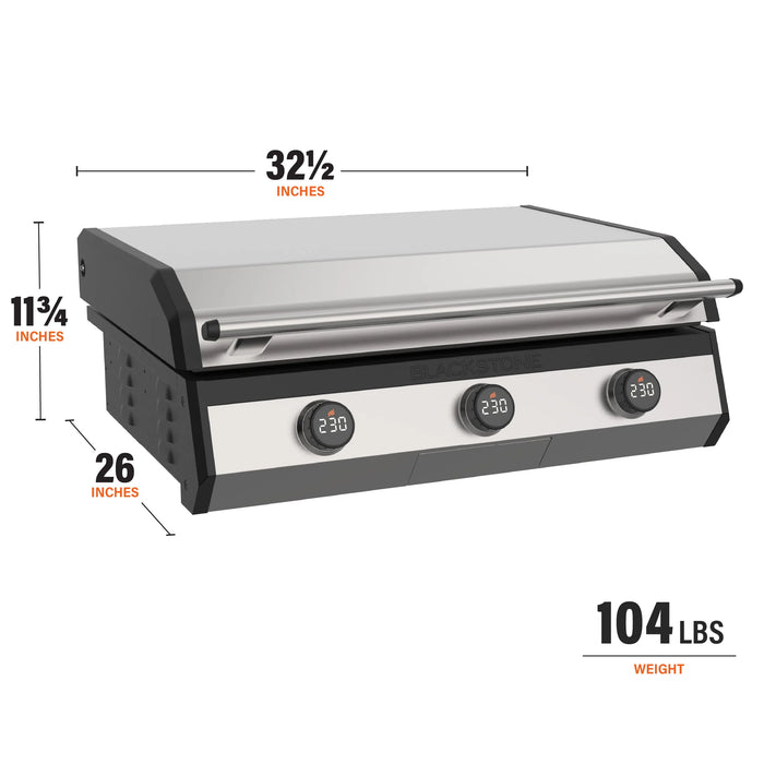 Blackstone 30-Inch Electric Built In Griddle - 8010