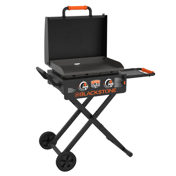 Blackstone 22-Inch On The Go Scissor Cart Griddle With Hood - 2350