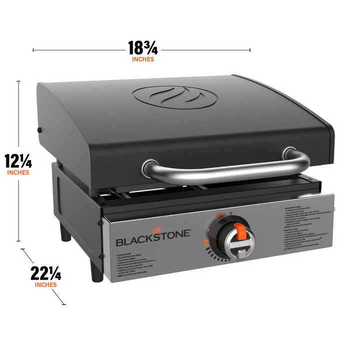 Blackstone 17-Inch Tabletop Griddle With Hood - 2143