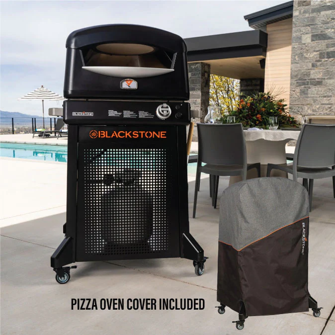 Blackstone Pizza Oven With Cart - FREE Cover & Pizza Basics Kit - 6825