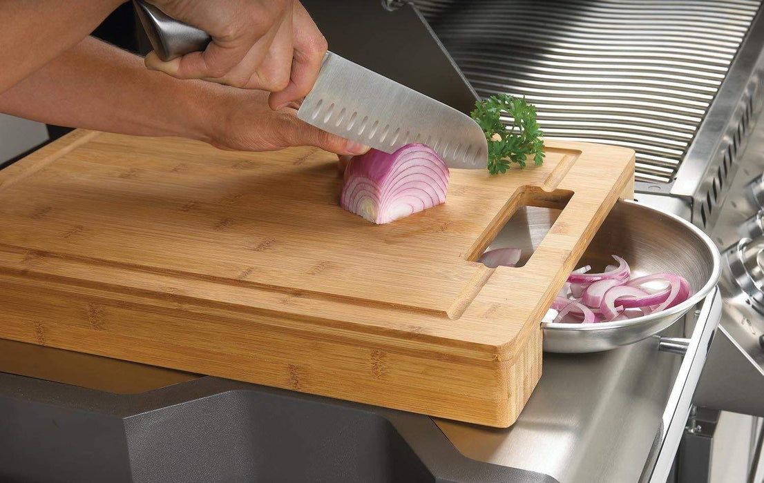 Napoleon PRO Cutting Board With Stainless Steel Bowls - 70012