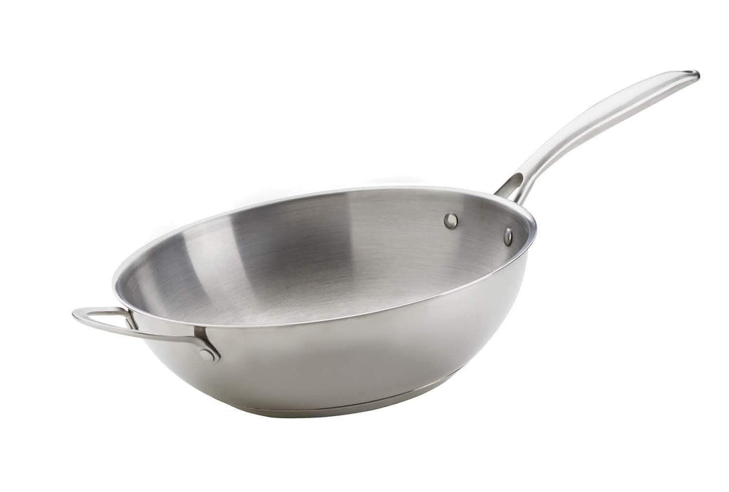 Napoleon 12-Inch Stainless Steel Wok - 70028