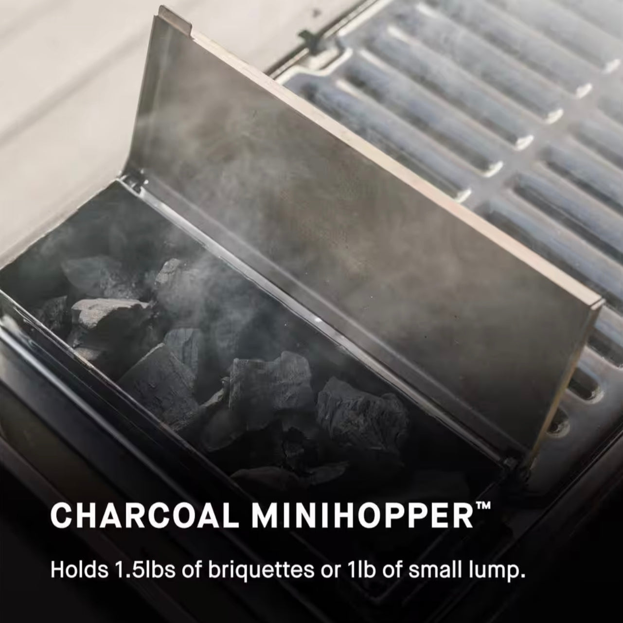 Compact Charcoal MiniHopper