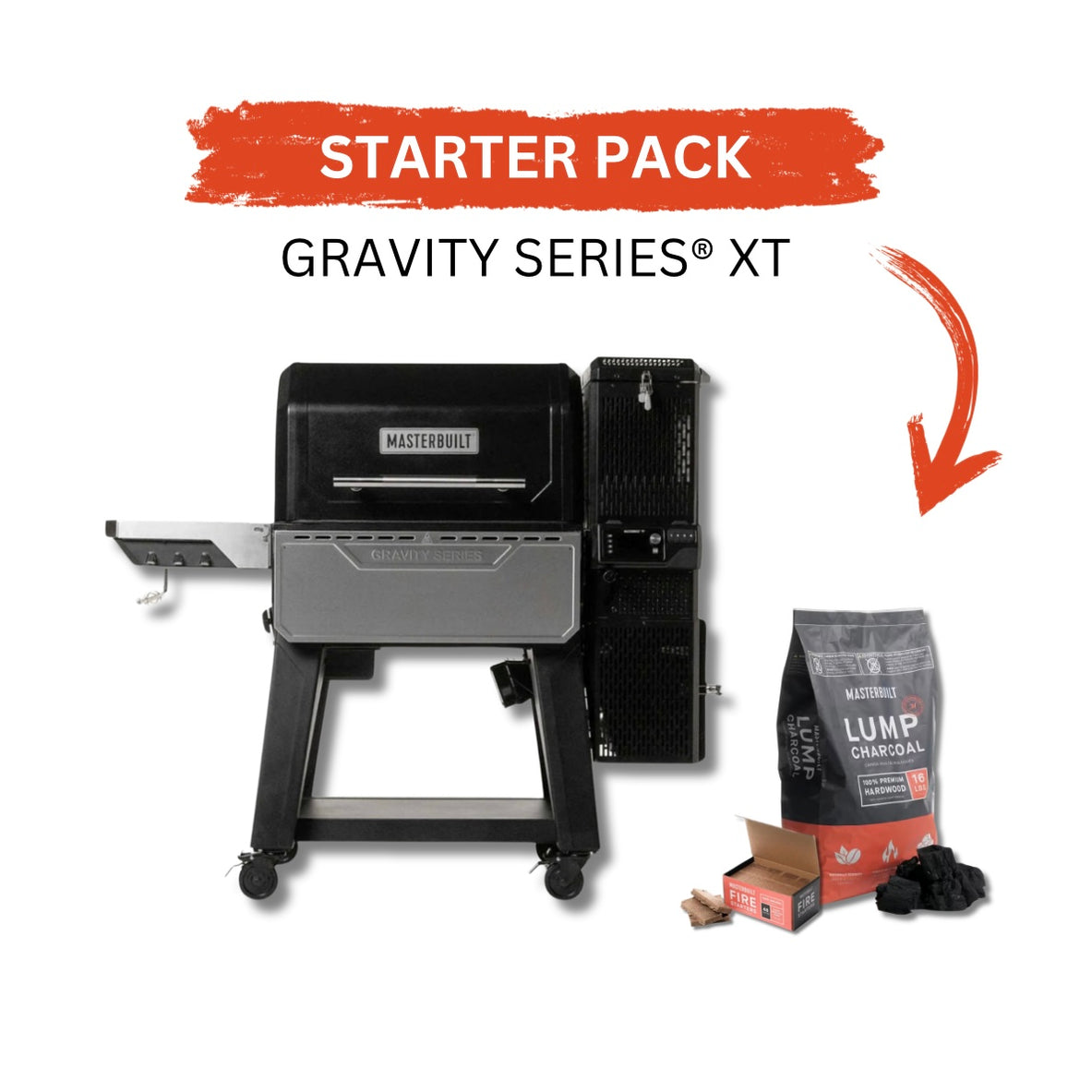 Masterbuilt Gravity Series XT Digital Charcoal Grill + Smoker Bundle ...