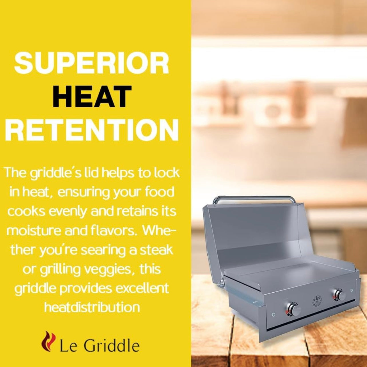 Superior Heat Retention