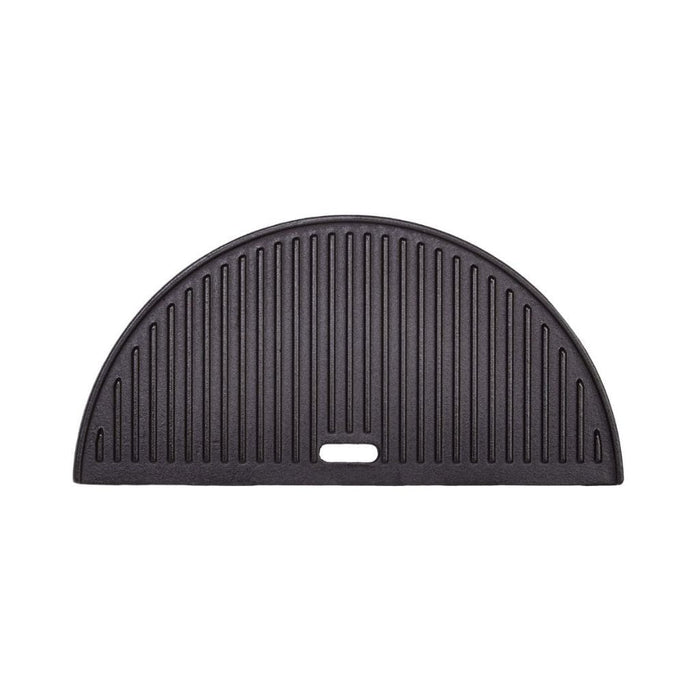 Kamado Joe Half Moon Cast Iron Reversible Griddle For Classic 18-Inch Grills - KJ-HCIGRIDDLE