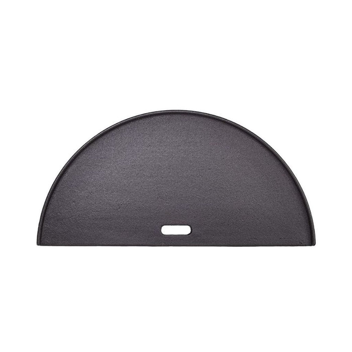 Kamado Joe Half Moon Cast Iron Reversible Griddle For Classic 18-Inch Grills - KJ-HCIGRIDDLE