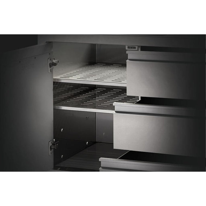 Napoleon 36-Inch Stainless Steel Single Door and Triple Drawer - BI-3624-1D3DR