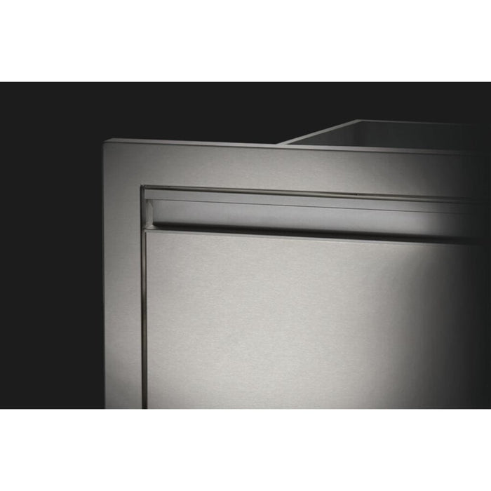 Napoleon 18x16-Inches Stainless Steel Double Drawer - BI-1816-2DR