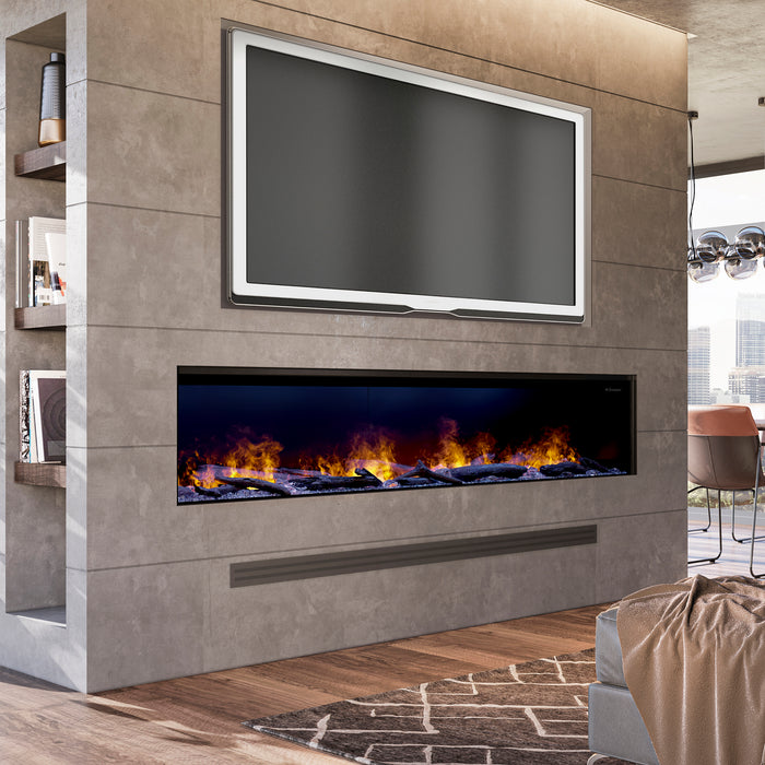 Dimplex 86-Inch Opti-Myst Linear Built-In Electric Fireplace - OLF86