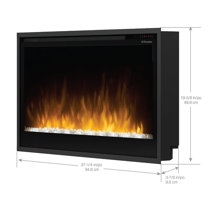 Dimplex Multi-Fire Slim 36-Inch Built-In Linear Electric Fireplace - PLF3614-XS