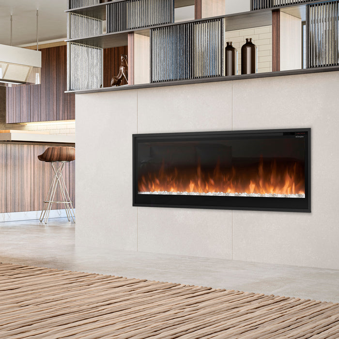 Dimplex Multi-Fire Slim 50-Inch Built-in Linear Electric Fireplace - PLF5014-XS