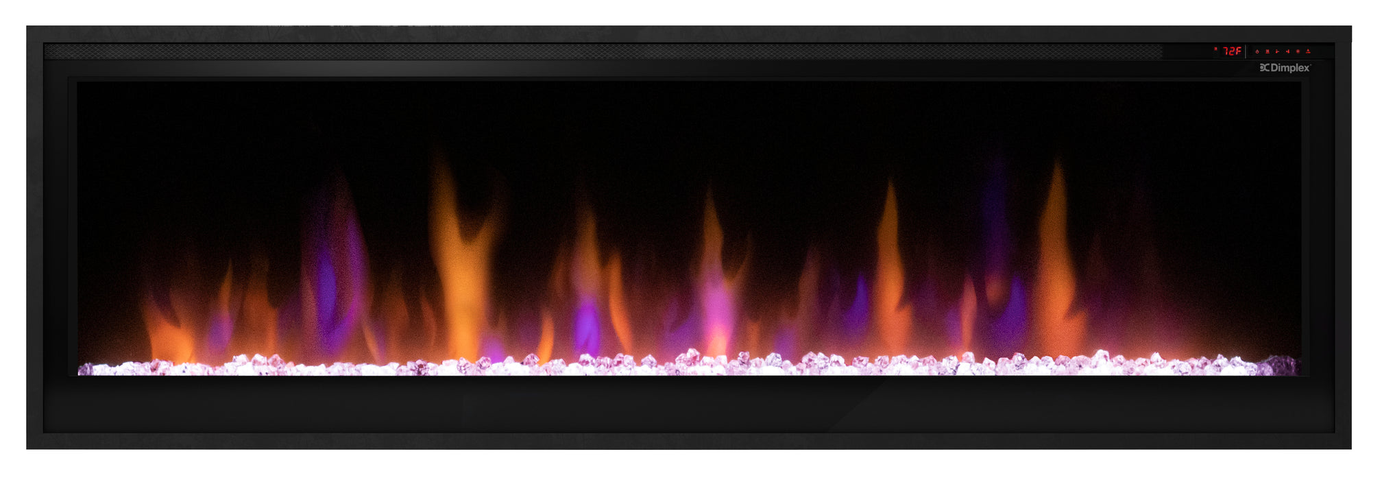 Dimplex Multi-Fire Slim 60-Inch Built-in Linear Electric Fireplace - PLF6014-XS