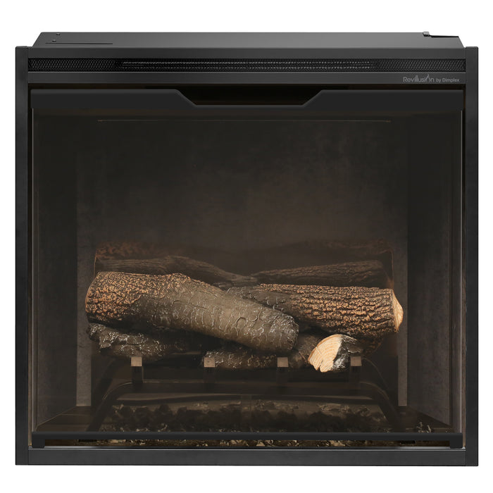 Dimplex Revillusion 24-Inch Built-In Electric Firebox - Weathered Concrete - RBF24DLXWC