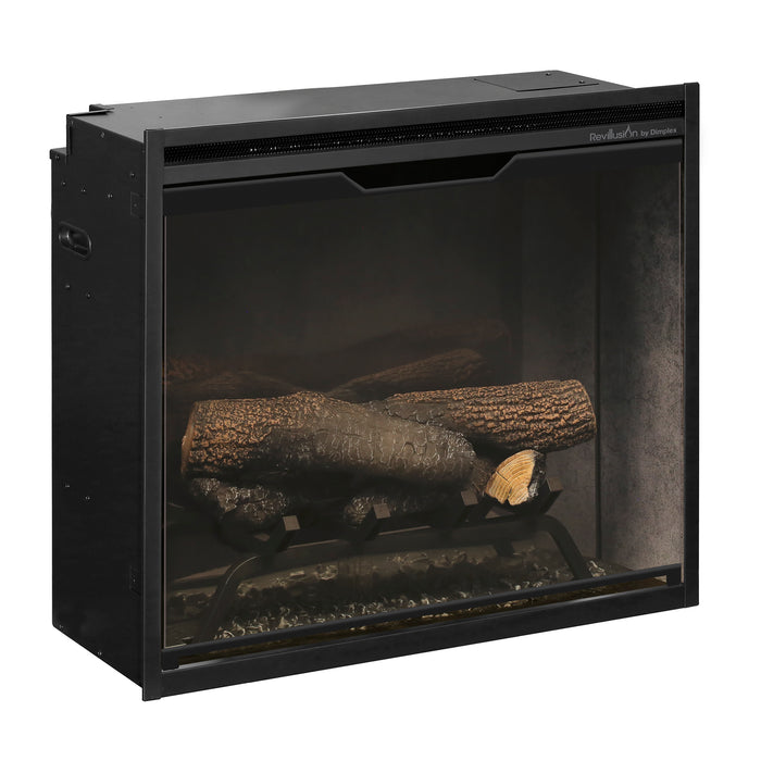 Dimplex Revillusion 24-Inch Built-In Electric Firebox - Weathered Concrete - RBF24DLXWC