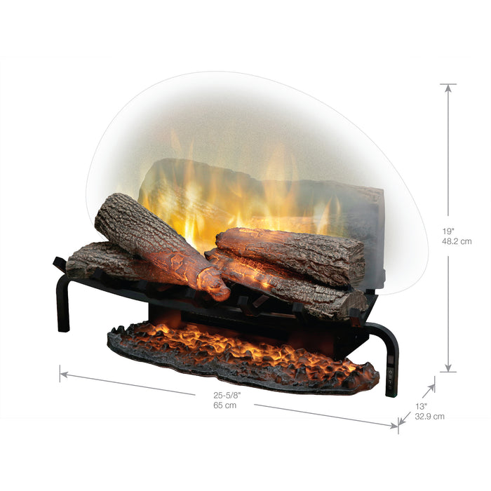 Dimplex Revillusion 25" Electric Log Insert With Ash Mat - RLG25