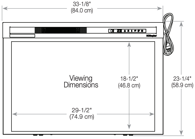 Dimplex Multi-Fire XHD 33-Inch Plug-In Electric Firebox With Realogs - XHD33L