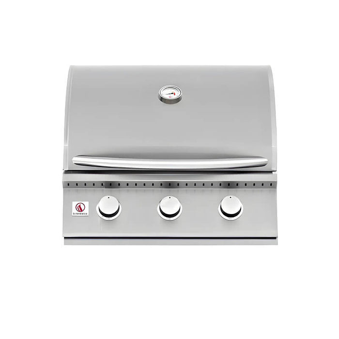 Summerset Sizzler 26-Inch 3-Burner Built-In Propane Gas Grill - SIZ26-LP