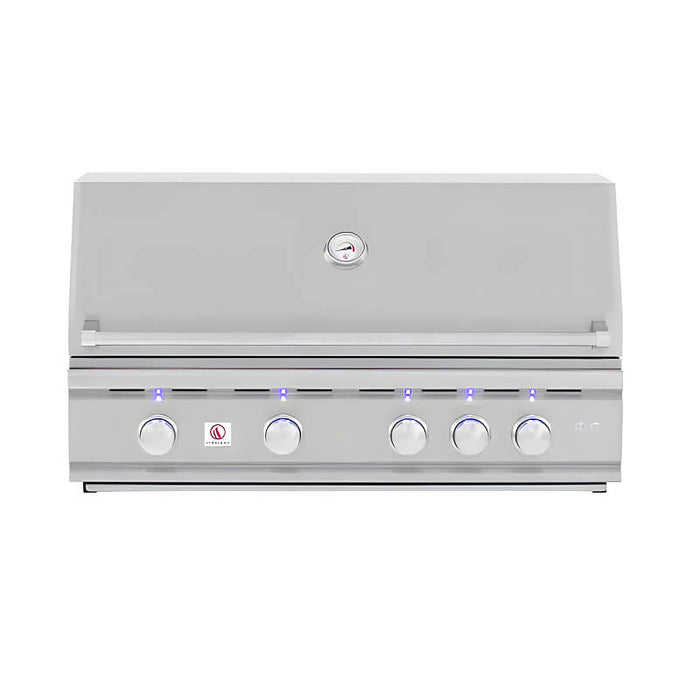 Summerset TRL 38-Inch 4-Burner Built-In Natural Gas Grill With Rotisserie - TRL38-NG