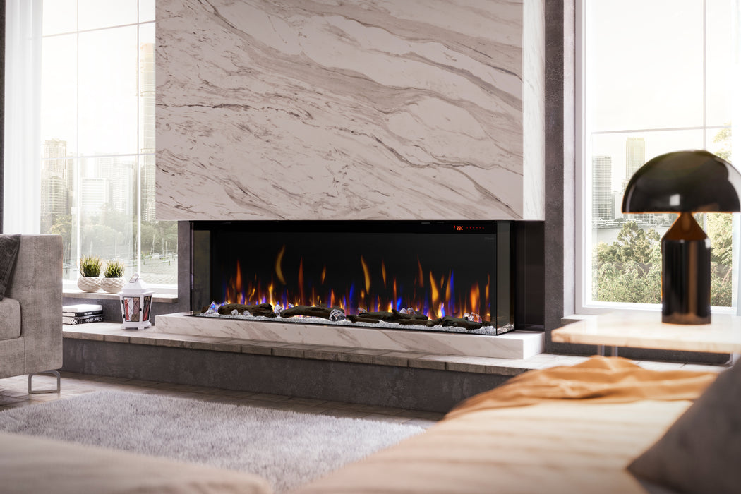 Dimplex IgniteXL Bold 60-Inch Smart Linear Multi-Side View Built-In Electric Fireplace - XLF6017-XD