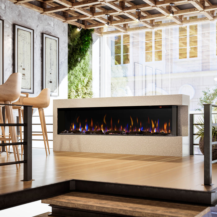 Dimplex IgniteXL Bold 88-Inch Smart Linear Multi-Side View Built-In Electric Fireplace - XLF8817-XD