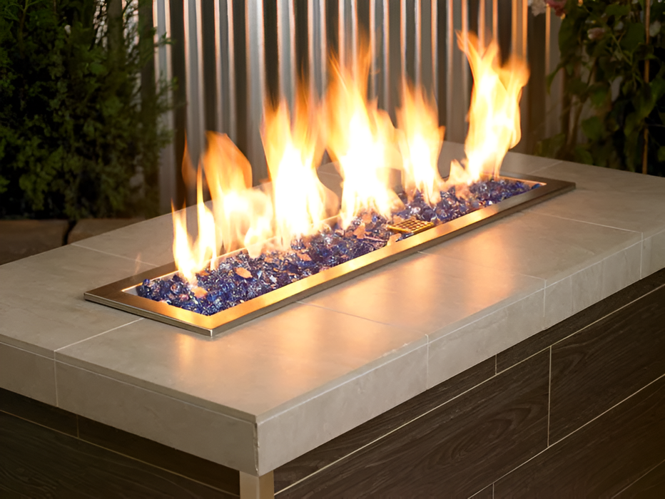 Warming Trends 10 Pounds of  1/2" Reflective Fire Glass for Gas Fire Pits