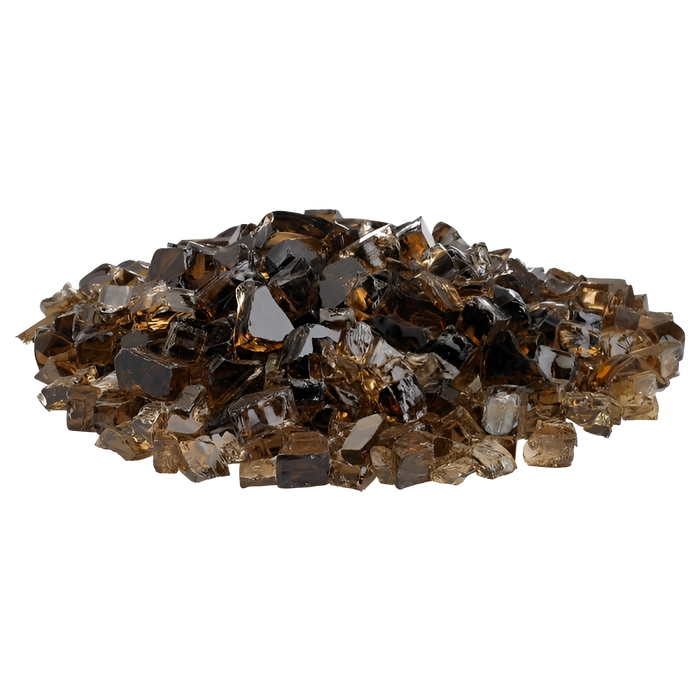 Warming Trends 10 Pounds of  1/2" Reflective Fire Glass for Gas Fire Pits