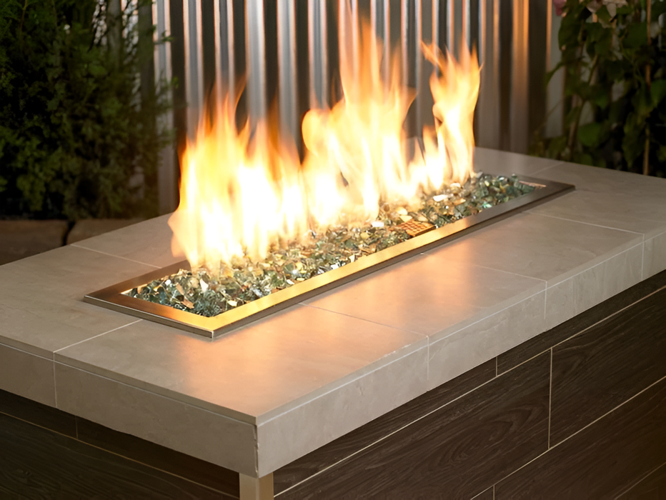 Warming Trends 10 Pounds of  1/2" Reflective Fire Glass for Gas Fire Pits