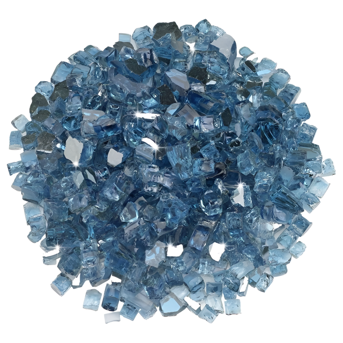 Warming Trends 10 Pounds of  1/2" Reflective Fire Glass for Gas Fire Pits