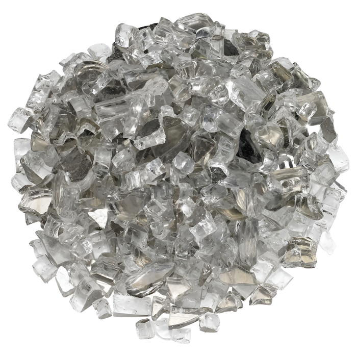 Warming Trends 10 Pounds of  1/2" Reflective Fire Glass for Gas Fire Pits