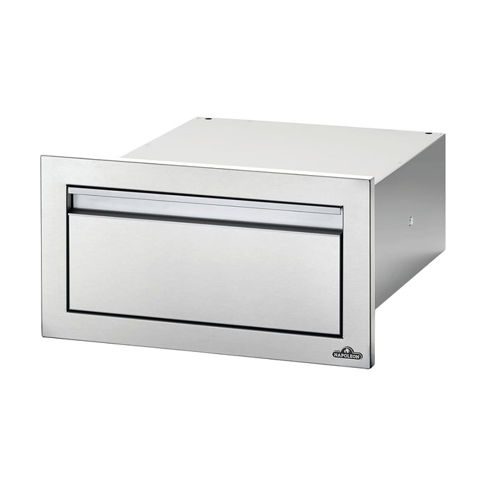 Napoleon 18x8-Inches Stainless Steel Single Drawer - BI-1808-1DR