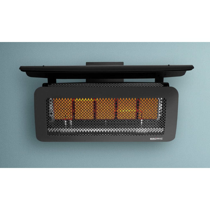 Bromic Heating Tungsten 500 Smart-Heat 25-Inch 43,000 BTU Natural Gas Patio Heater - BH0210003