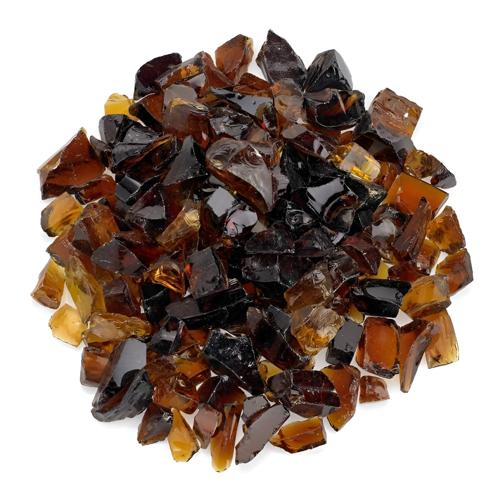 Warming Trends 10 Pounds of  3/4" Recycled Fire Glass for Gas Fire Pits