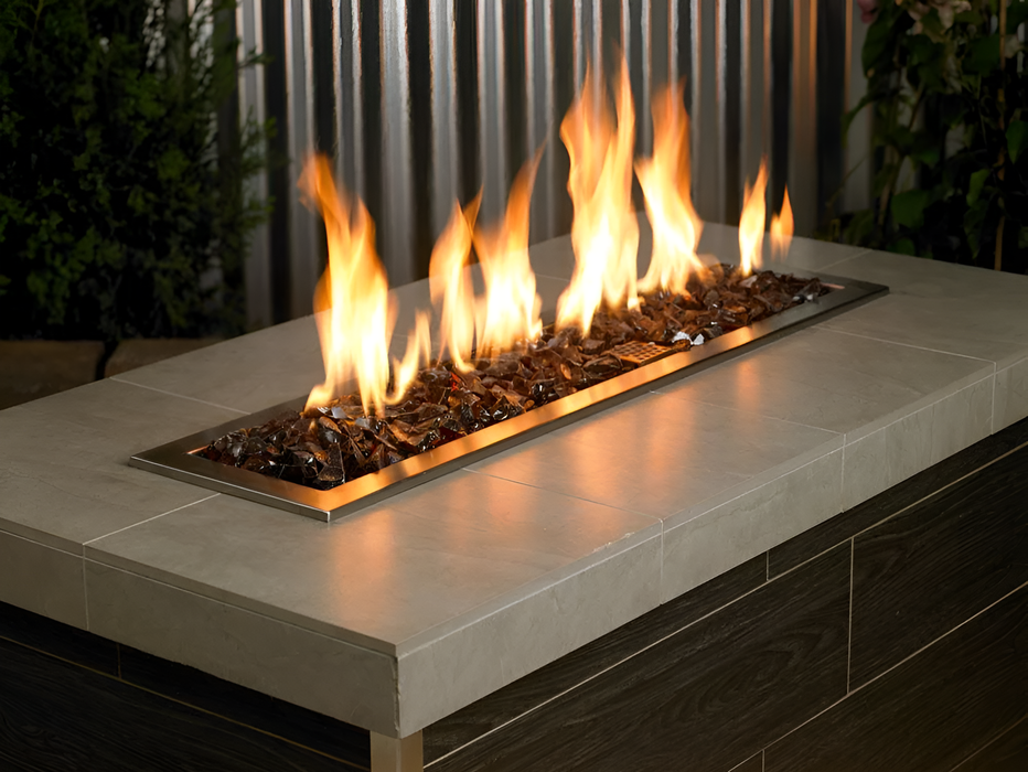 Warming Trends 10 Pounds of  3/4" Recycled Fire Glass for Gas Fire Pits