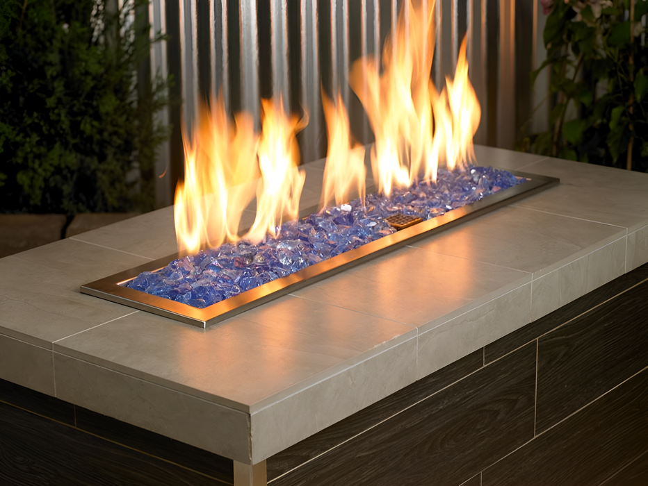 Warming Trends 10 Pounds of  3/4" Recycled Fire Glass for Gas Fire Pits