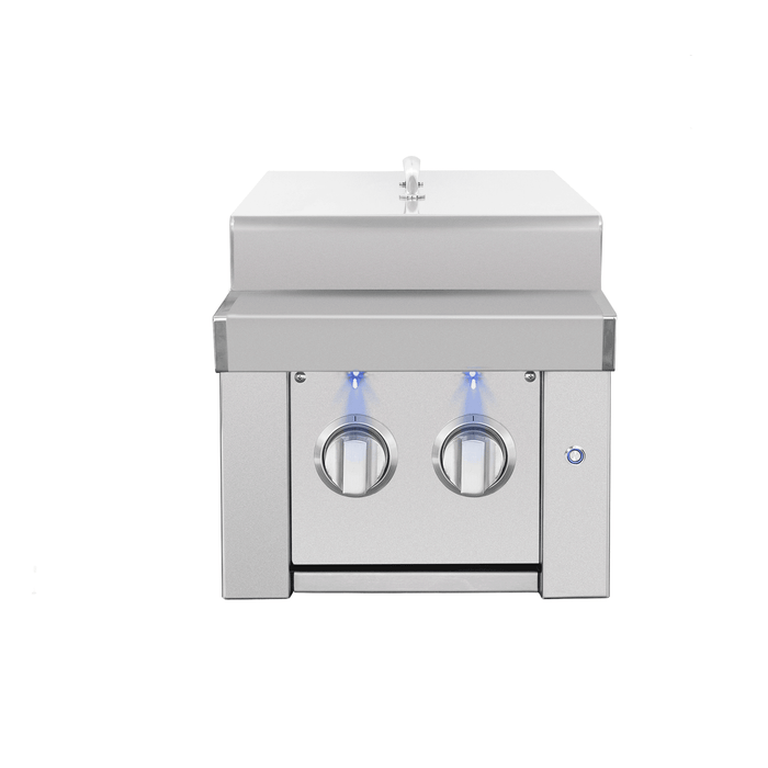 American Made Grills Estate Double Side Burner - Propane - ESTSB2-LP