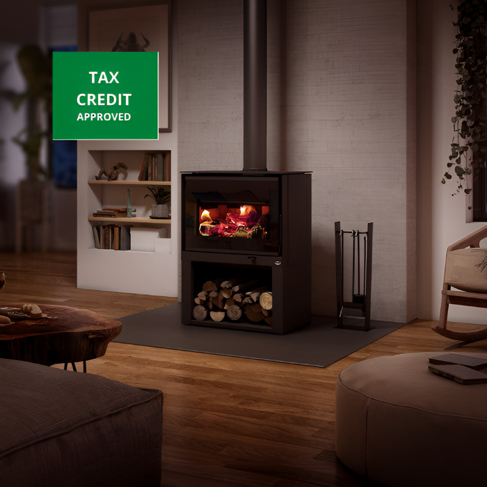 Osburn 28-Inch Inspire 2000 Wood Burning Stove With 30% Tax Credit Eligibility - OB02042