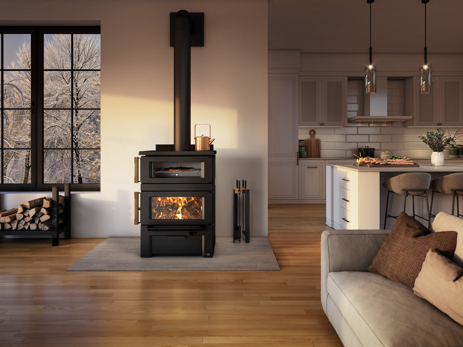 Osburn Gusto Wood Burning Cookstove With 30% Tax Credit Eligibility - OB02047