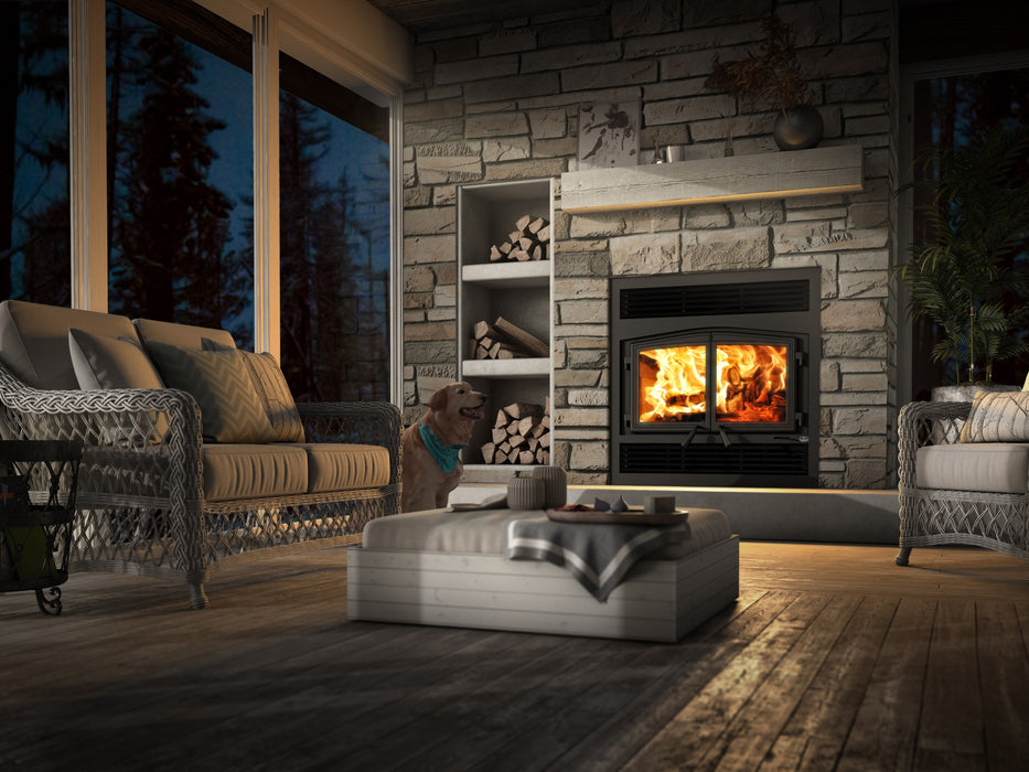 Osburn 37-Inch Stratford II Wood Burning Fireplace - OB04007