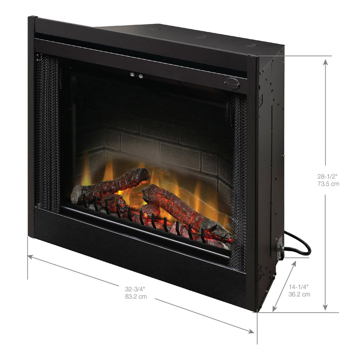 Dimplex Built-In Deluxe 33-Inch Electric Firebox - BF33DXP