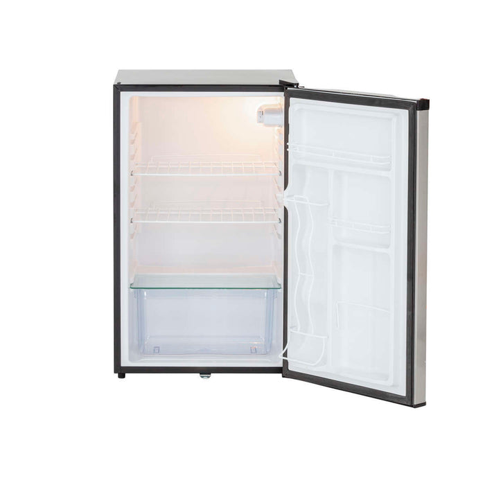 Summerset 21-Inch 4.5 Cubic Feet Compact Outdoor Rated Refrigerator With Reversible Door - SSRFR-21S