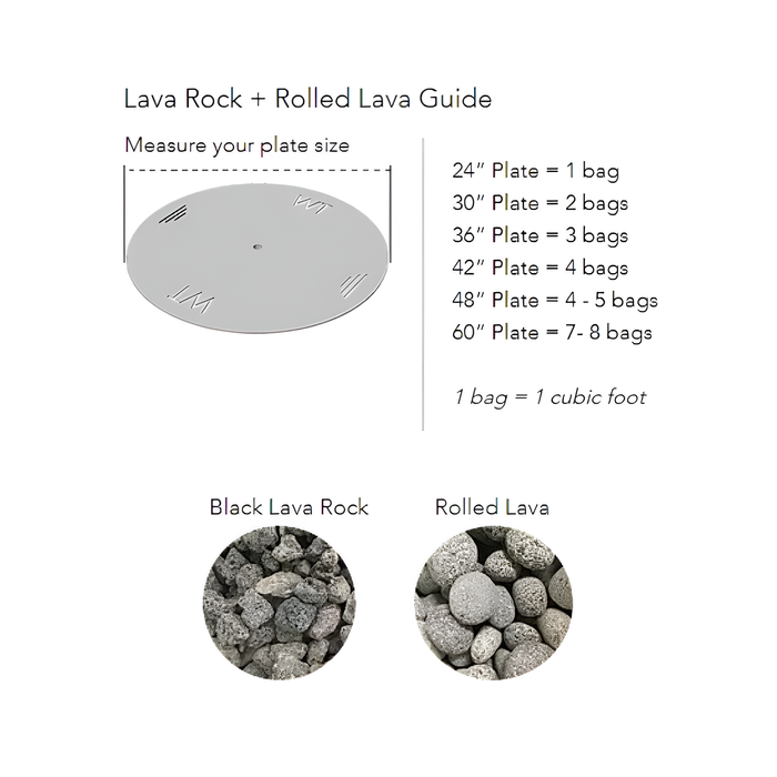 Warming Trends Lava Rock For Gas Fire Pits